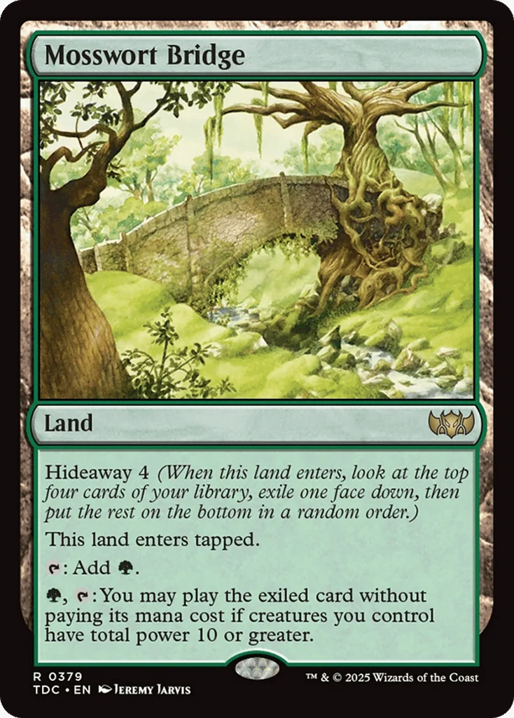 Mosswort Bridge · Tarkir: Dragonstorm Commander