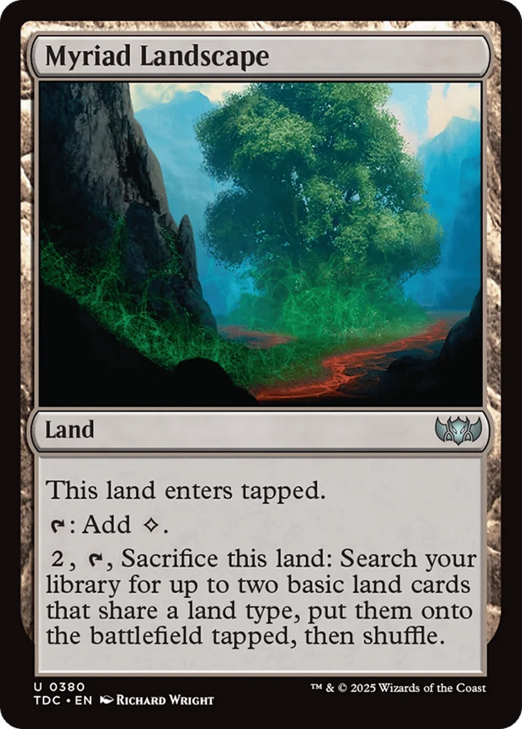 Myriad Landscape · Tarkir: Dragonstorm Commander