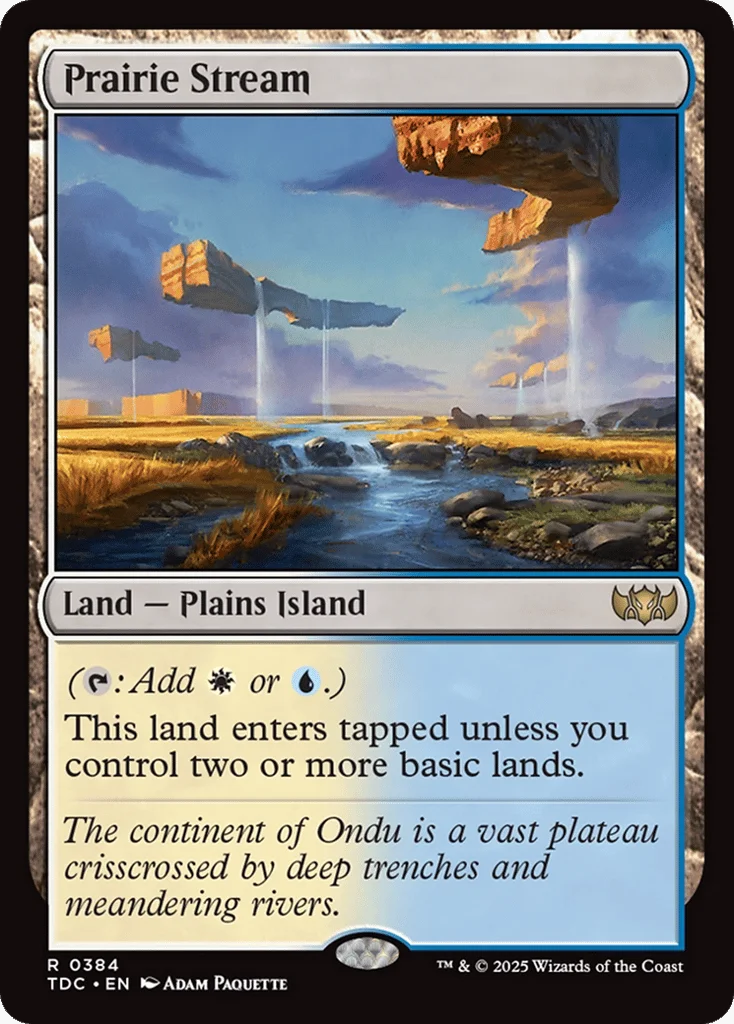 Prairie Stream · Tarkir: Dragonstorm Commander