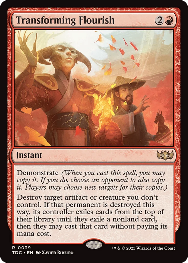 Transforming Flourish · Tarkir: Dragonstorm Commander
