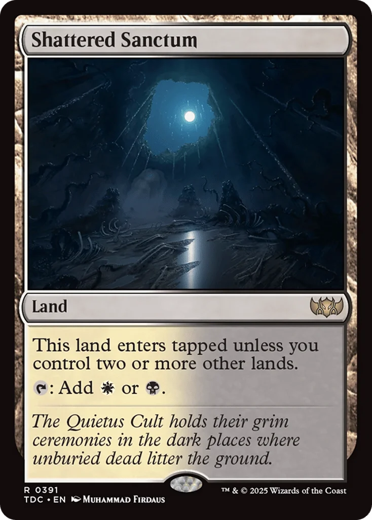 Shattered Sanctum · Tarkir: Dragonstorm Commander
