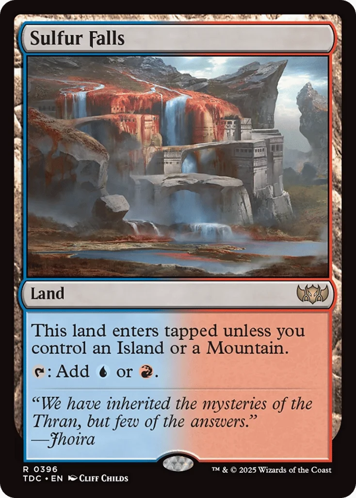 Sulfur Falls · Tarkir: Dragonstorm Commander