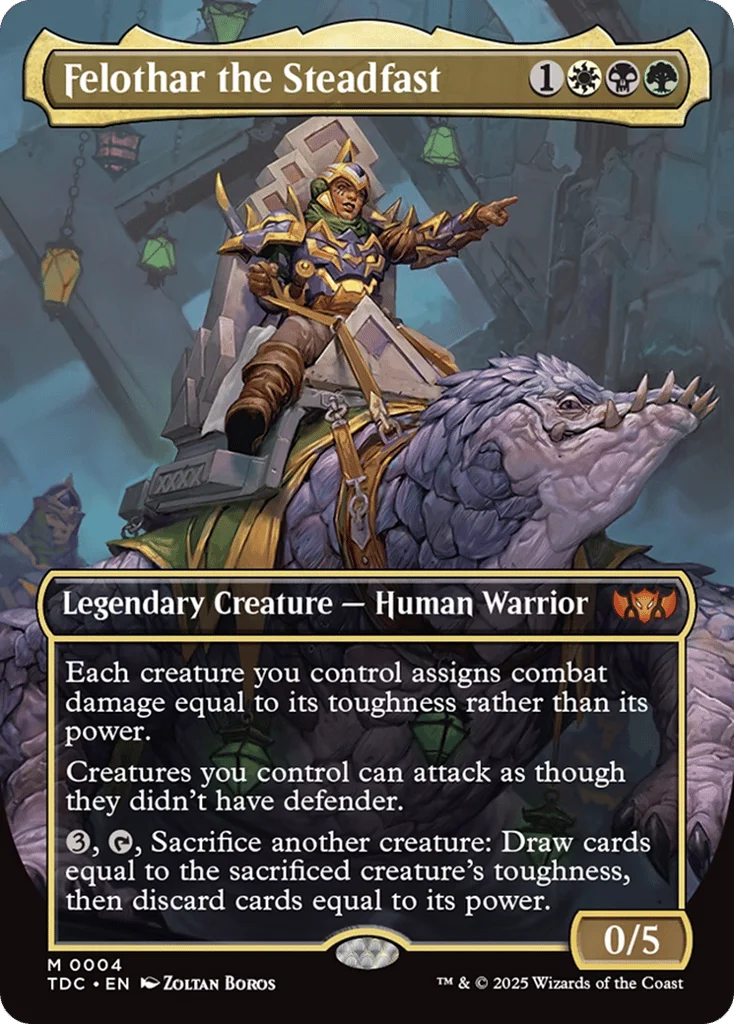 Felothar the Steadfast · Tarkir: Dragonstorm Commander