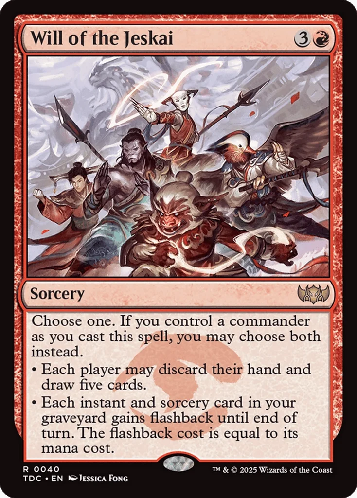 Will of the Jeskai · Tarkir: Dragonstorm Commander