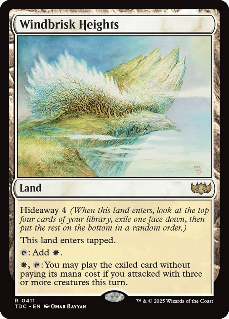 Windbrisk Heights · Tarkir: Dragonstorm Commander