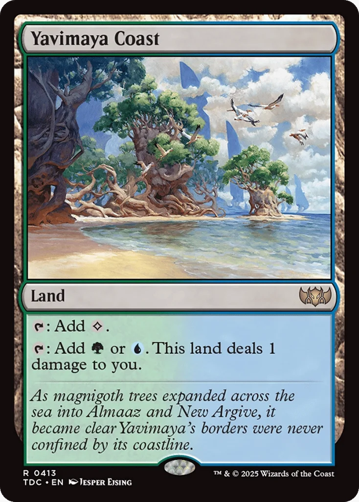 Yavimaya Coast · Tarkir: Dragonstorm Commander