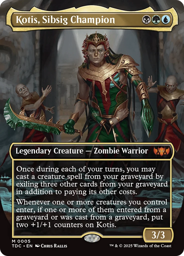 Kotis, Sibsig Champion · Tarkir: Dragonstorm Commander