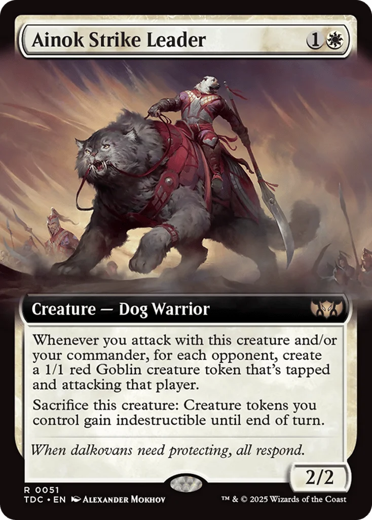 Ainok Strike Leader · Tarkir: Dragonstorm Commander