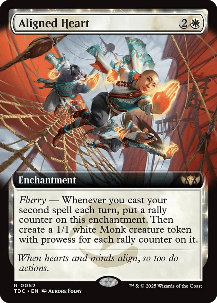 Aligned Heart · Tarkir: Dragonstorm Commander