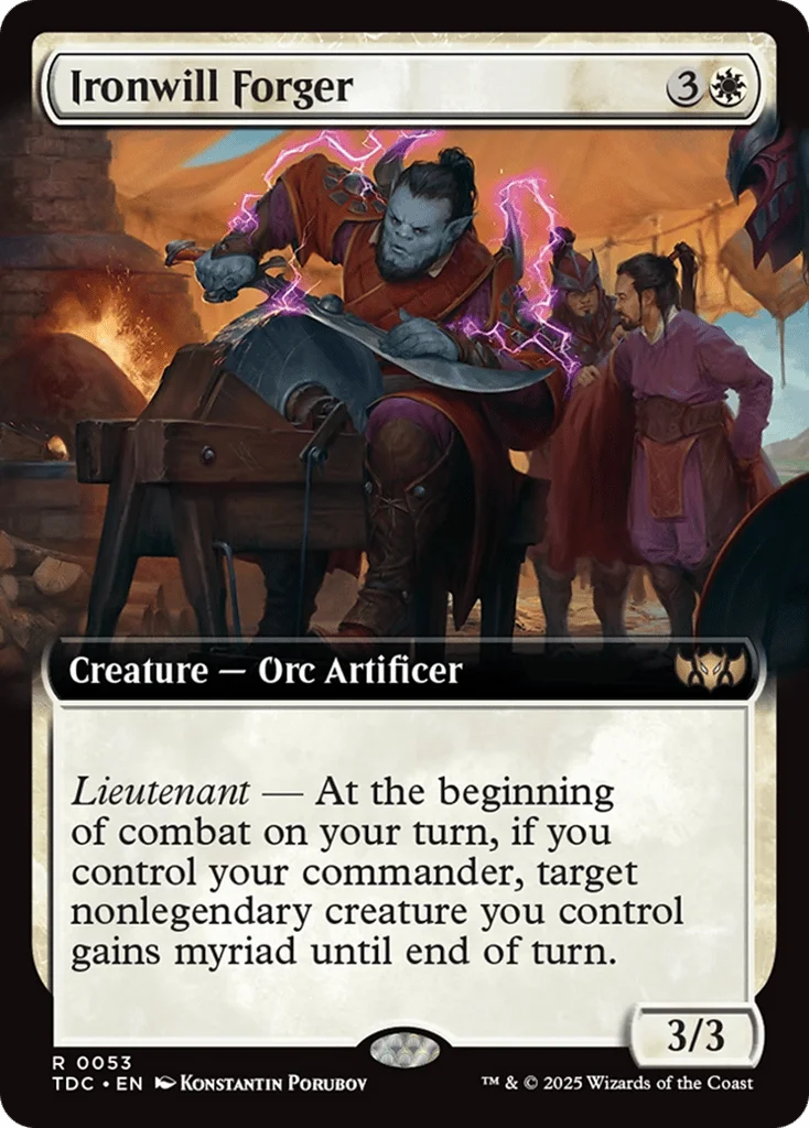 Ironwill Forger · Tarkir: Dragonstorm Commander