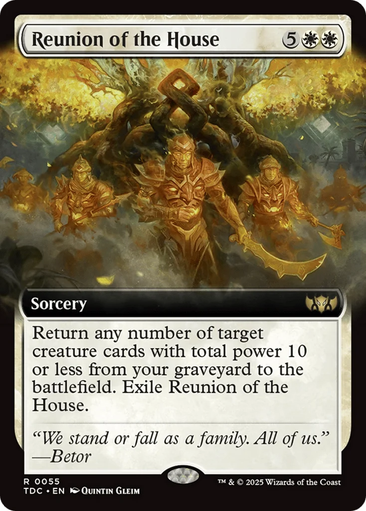 Reunion of the House · Tarkir: Dragonstorm Commander