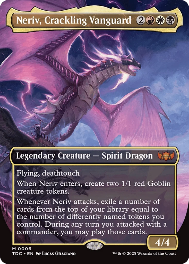 Neriv, Crackling Vanguard · Tarkir: Dragonstorm Commander