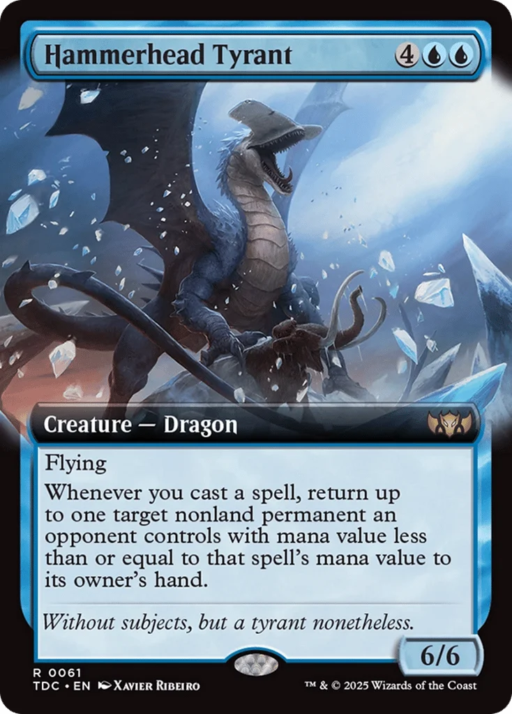 Hammerhead Tyrant · Tarkir: Dragonstorm Commander
