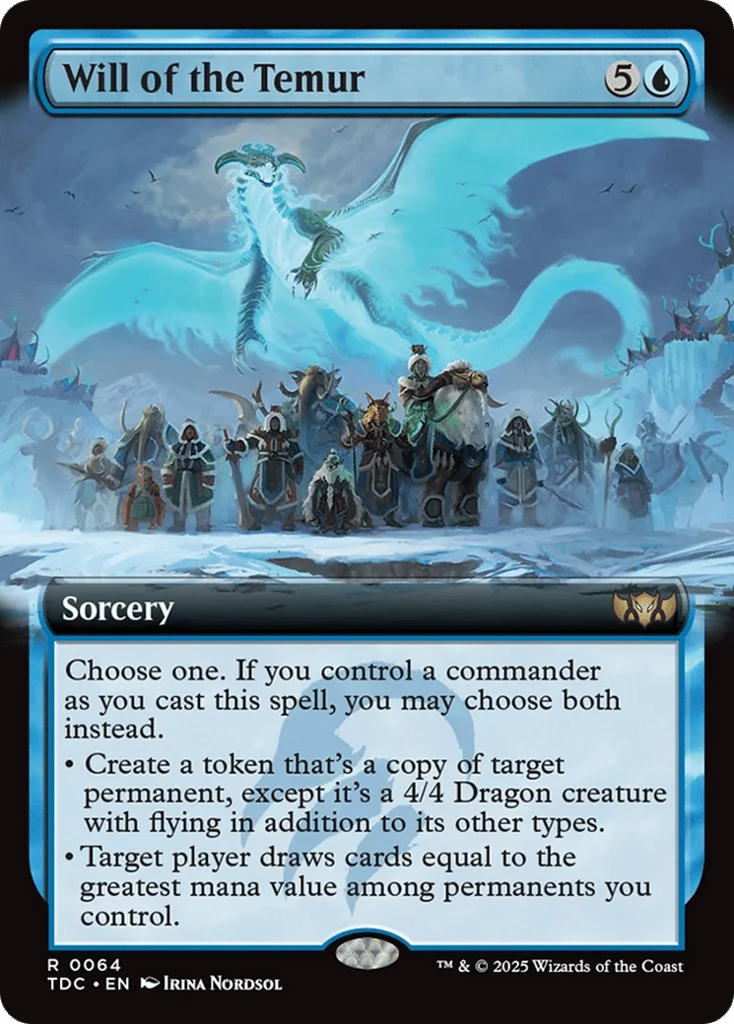 Will of the Temur · Tarkir: Dragonstorm Commander