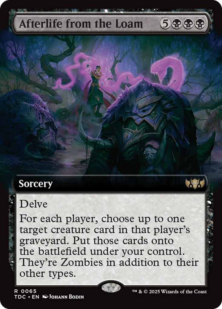Afterlife from the Loam · Tarkir: Dragonstorm Commander