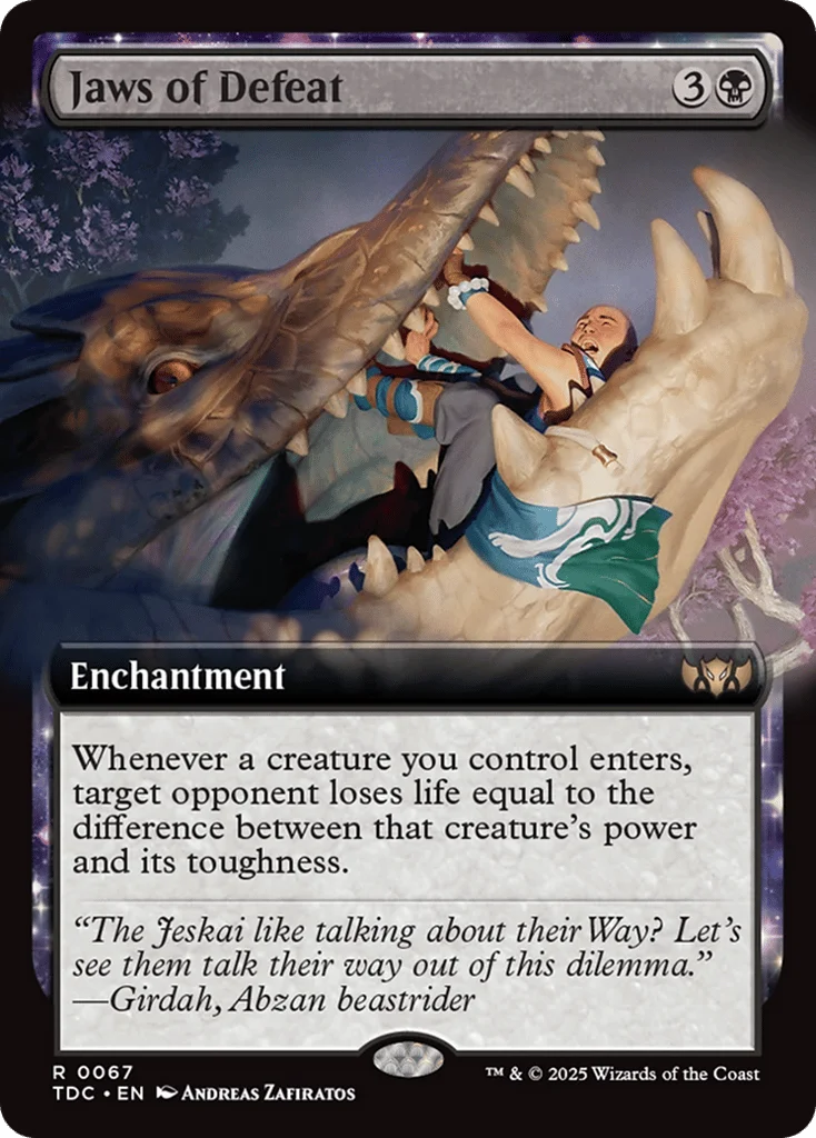 Jaws of Defeat · Tarkir: Dragonstorm Commander