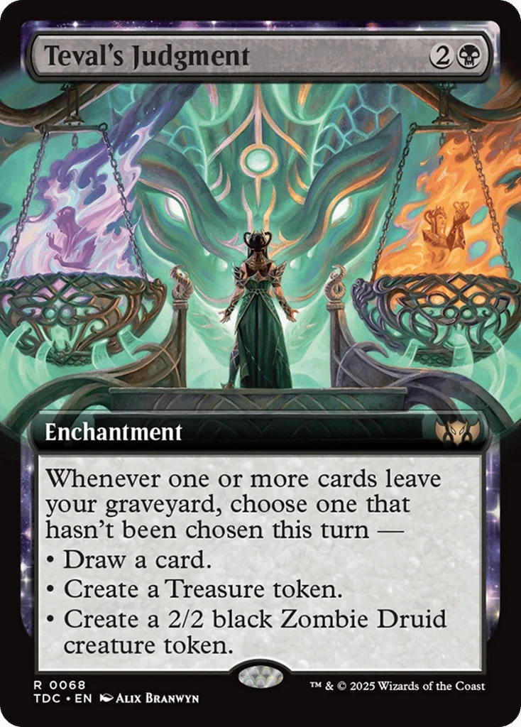 Teval's Judgment · Tarkir: Dragonstorm Commander