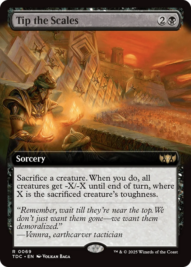 Tip the Scales · Tarkir: Dragonstorm Commander