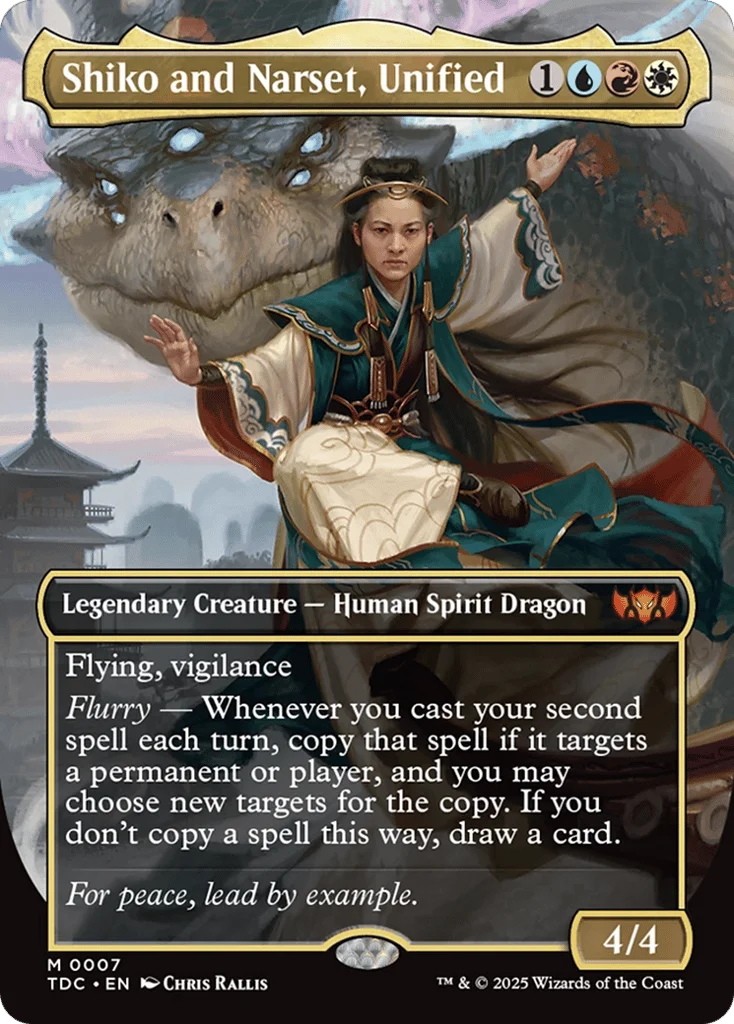 Shiko and Narset, Unified · Tarkir: Dragonstorm Commander