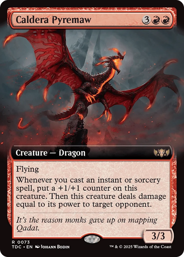 Caldera Pyremaw · Tarkir: Dragonstorm Commander
