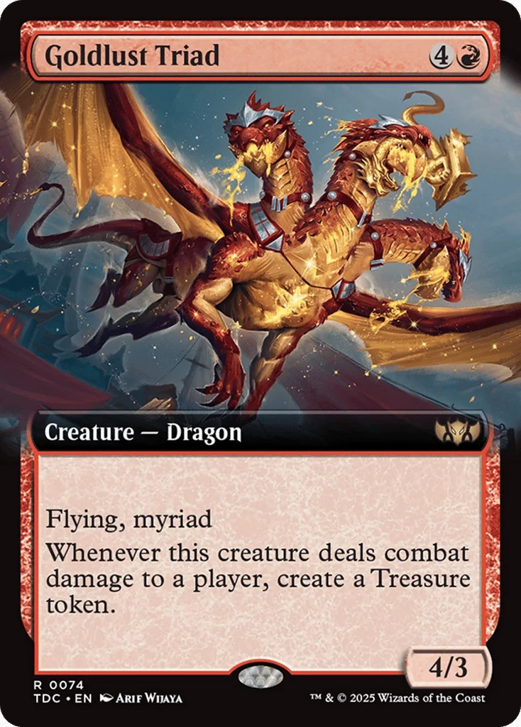 Goldlust Triad · Tarkir: Dragonstorm Commander