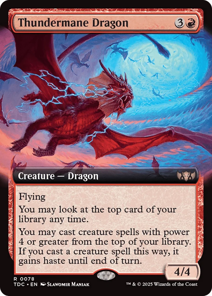 Thundermane Dragon · Tarkir: Dragonstorm Commander