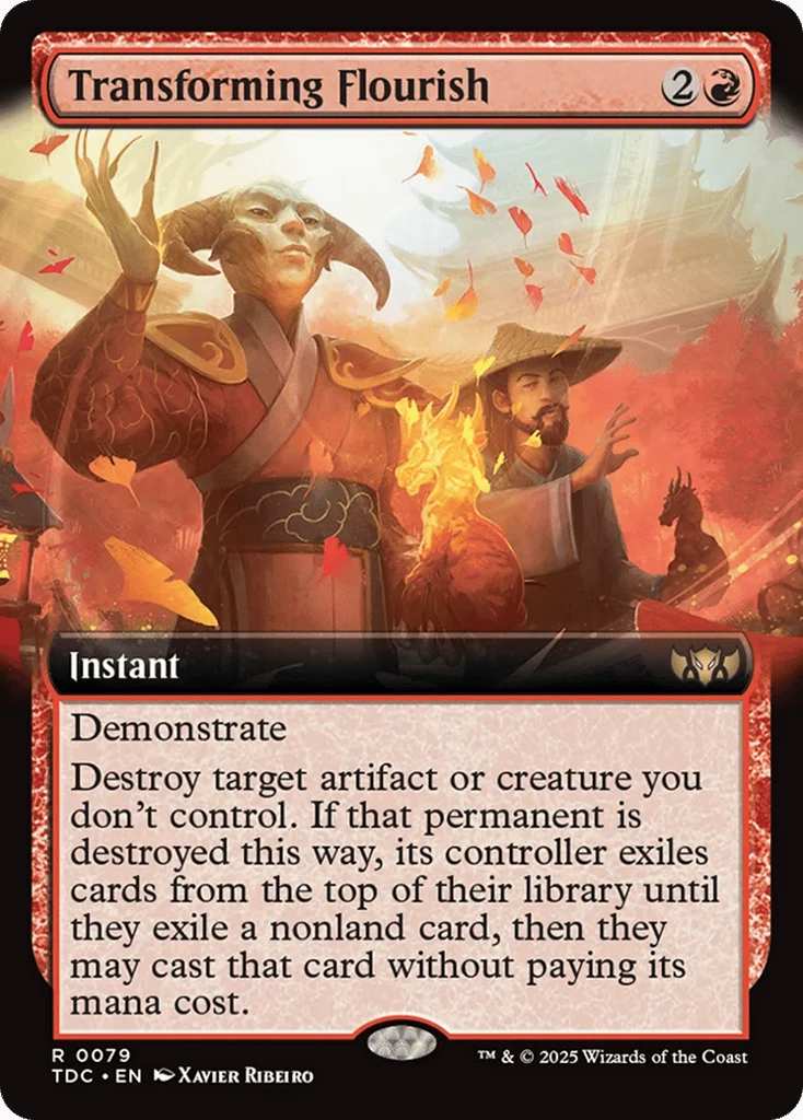 Transforming Flourish · Tarkir: Dragonstorm Commander