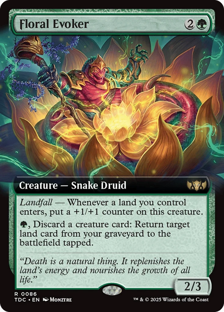 Floral Evoker · Tarkir: Dragonstorm Commander
