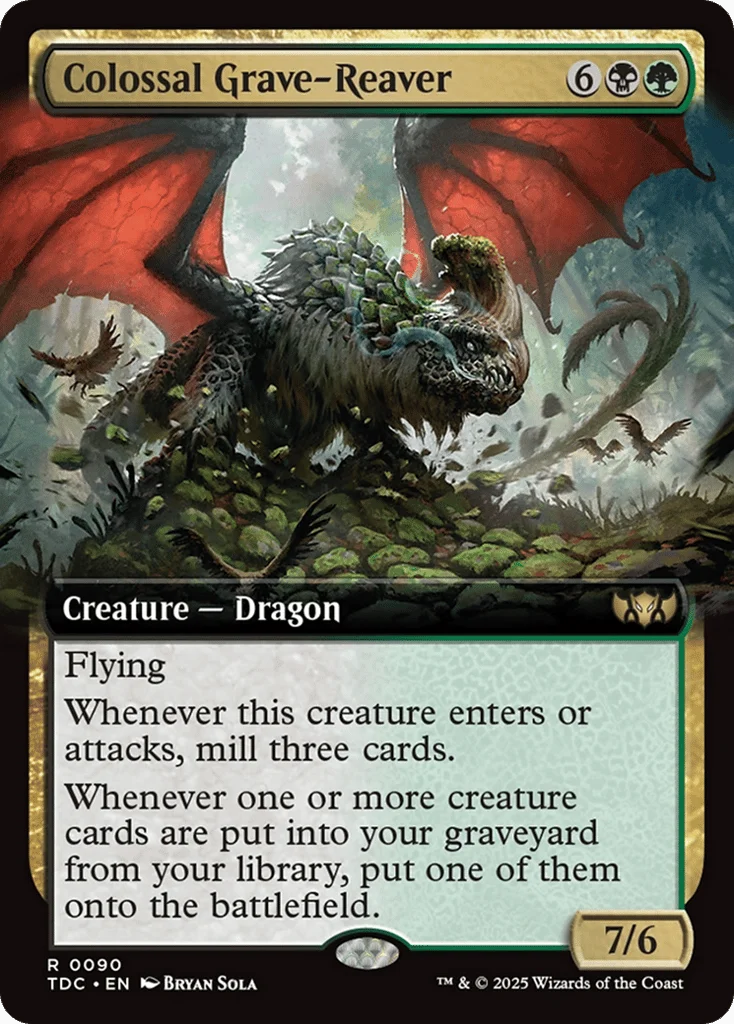 Colossal Grave-Reaver · Tarkir: Dragonstorm Commander