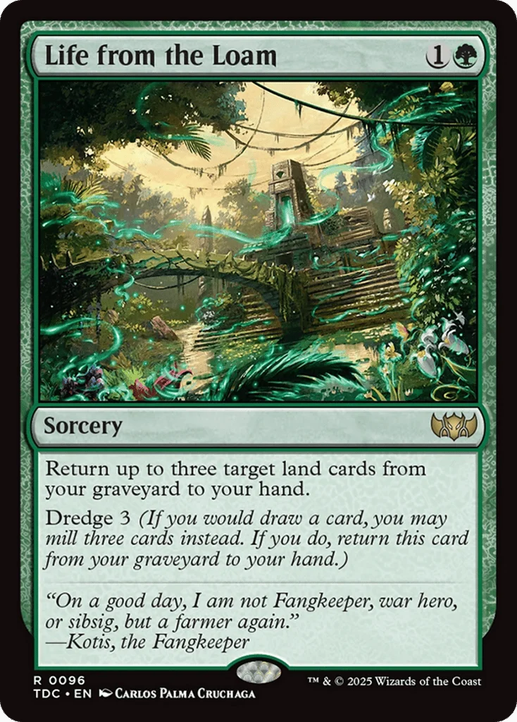 Life from the Loam · Tarkir: Dragonstorm Commander