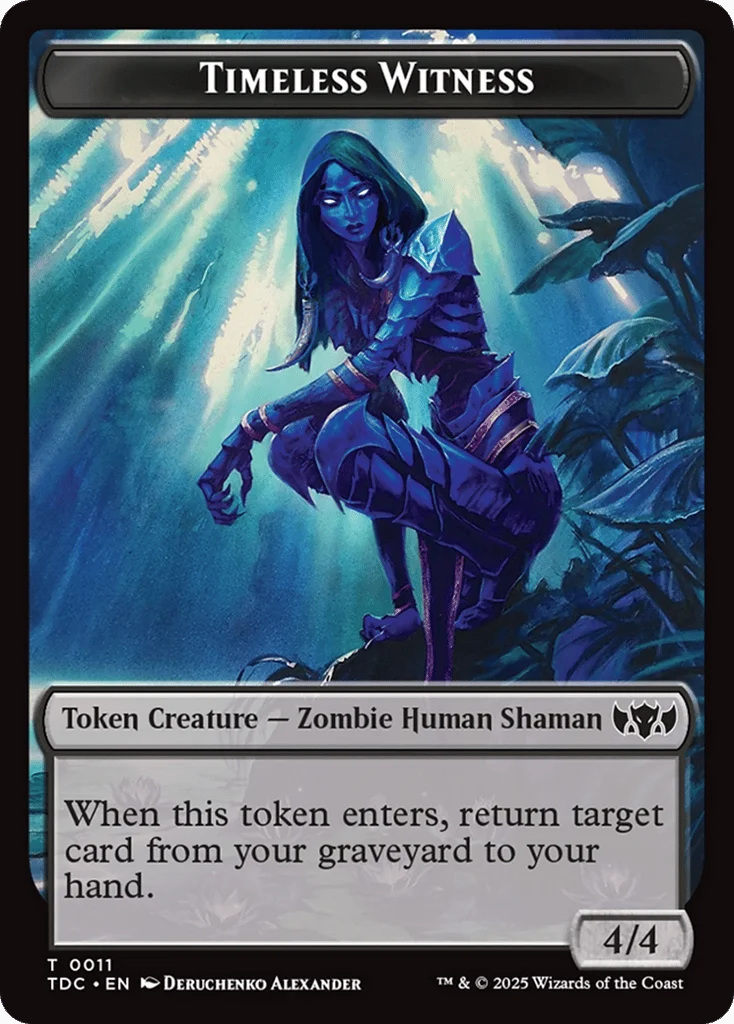 Timeless Witness · Tarkir: Dragonstorm Commander