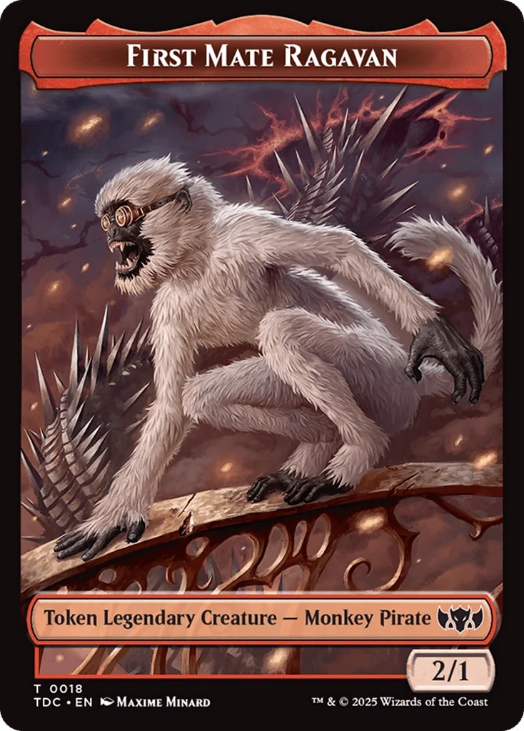 First Mate Ragavan · Tarkir: Dragonstorm Commander