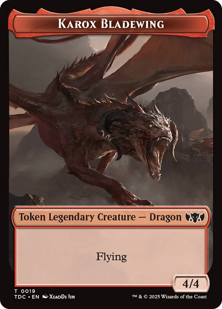 Karox Bladewing · Tarkir: Dragonstorm Commander