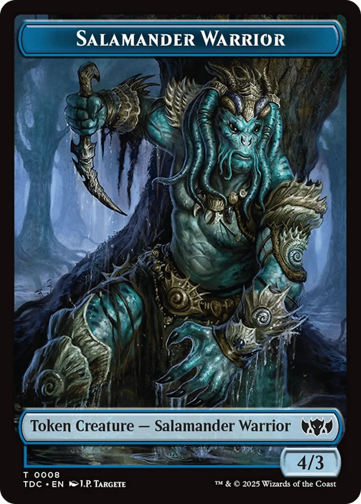 Salamander Warrior · Tarkir: Dragonstorm Commander