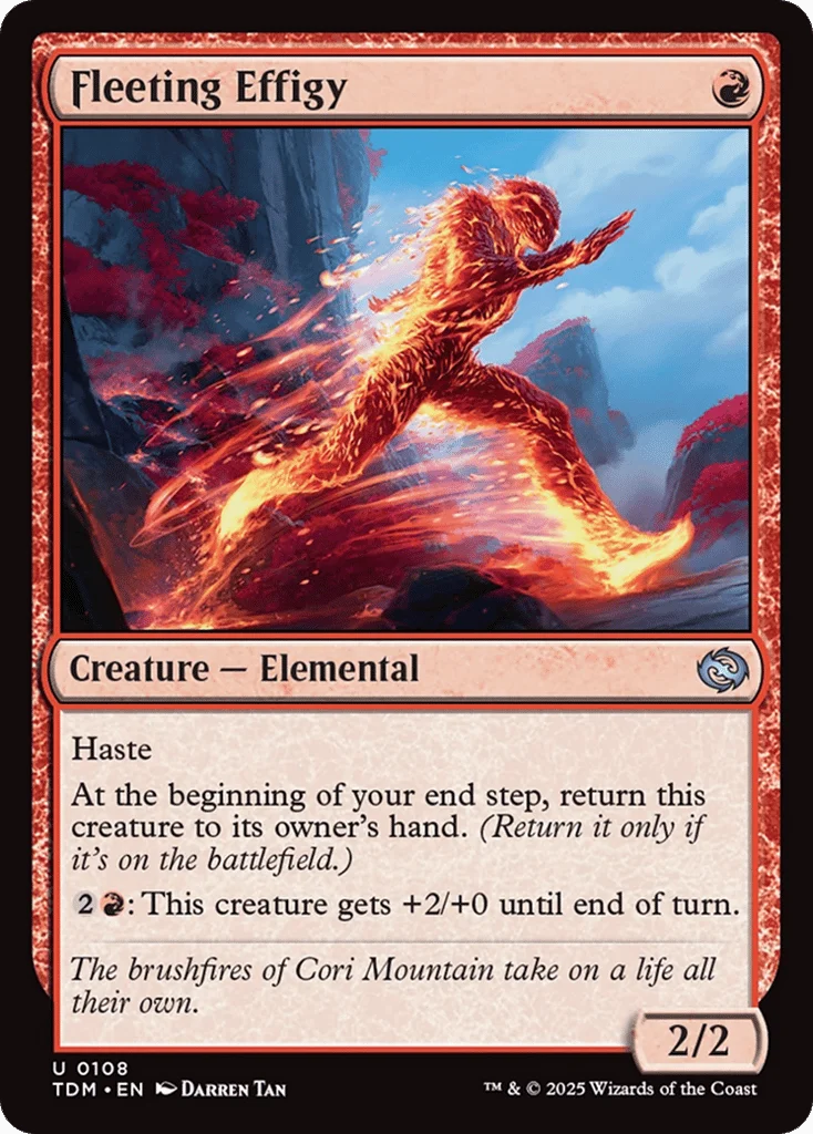 Fleeting Effigy · Tarkir: Dragonstorm