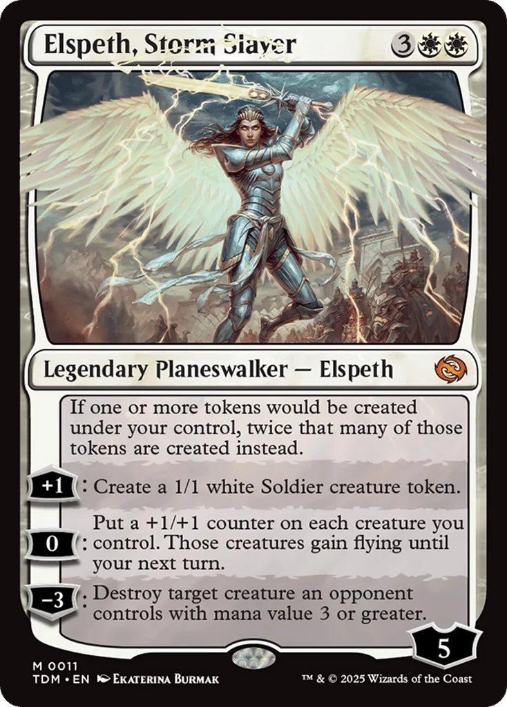 Elspeth, Storm Slayer · Tarkir: Dragonstorm