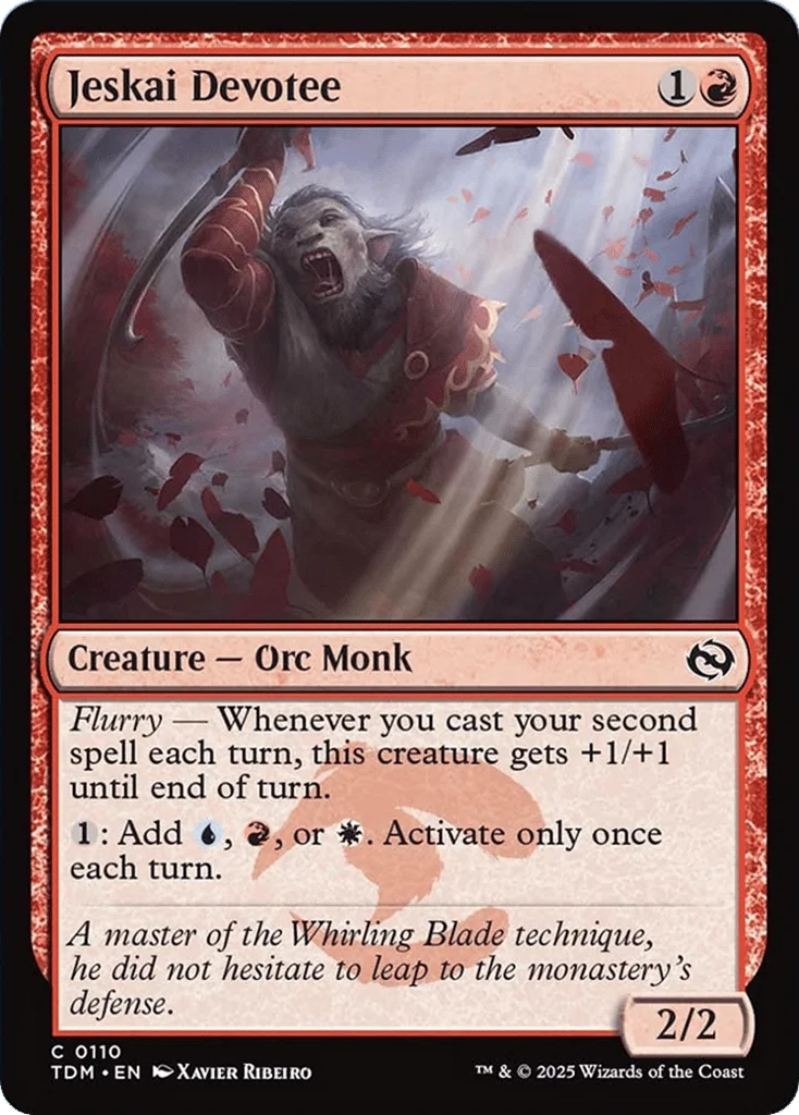 Jeskai Devotee · Tarkir: Dragonstorm