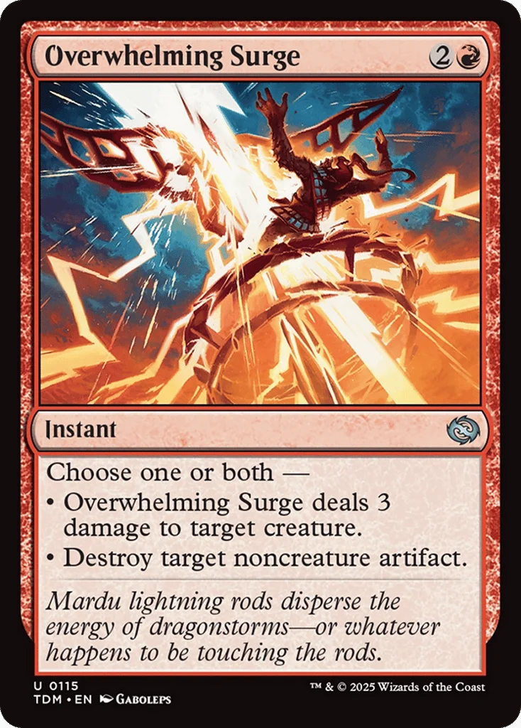 Overwhelming Surge · Tarkir: Dragonstorm