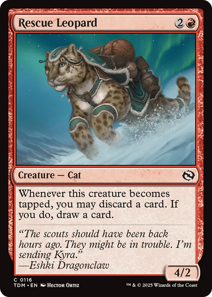 Rescue Leopard · Tarkir: Dragonstorm