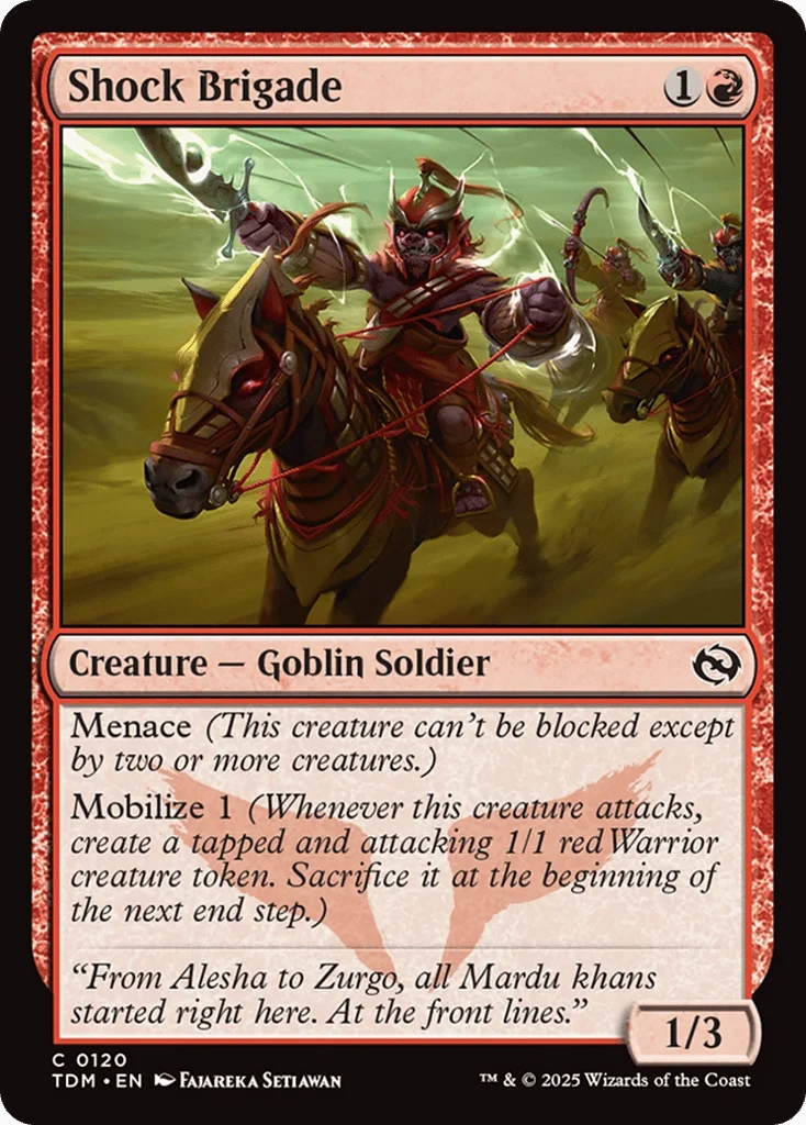 Shock Brigade · Tarkir: Dragonstorm
