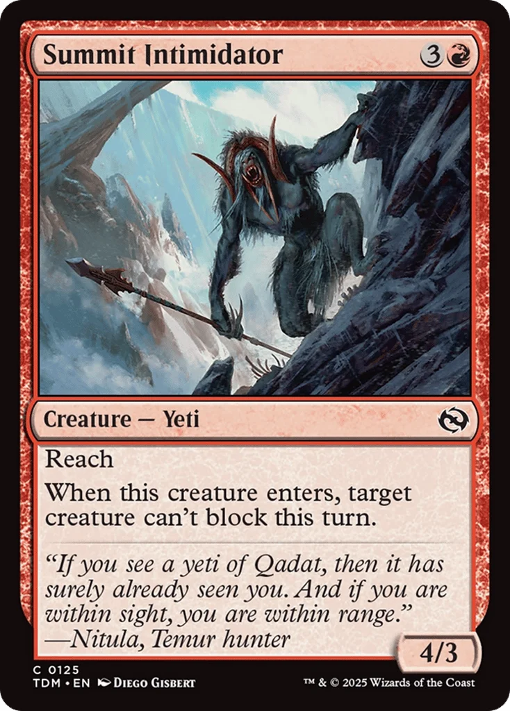 Summit Intimidator · Tarkir: Dragonstorm