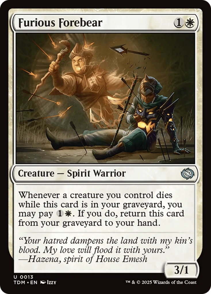 Furious Forebear · Tarkir: Dragonstorm