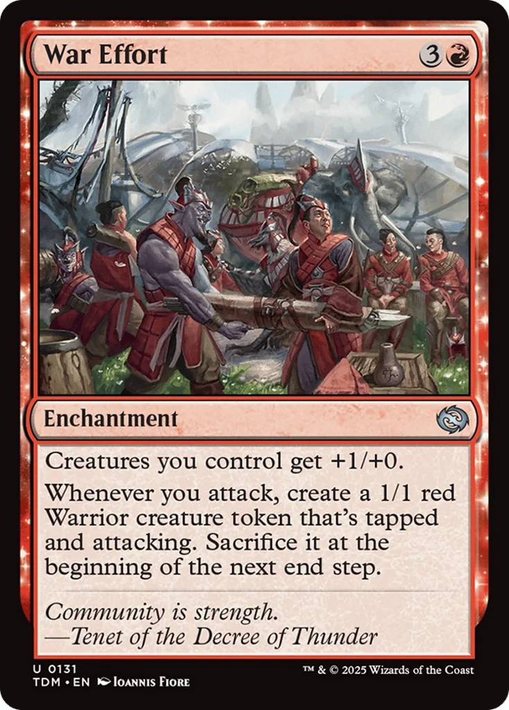 War Effort · Tarkir: Dragonstorm