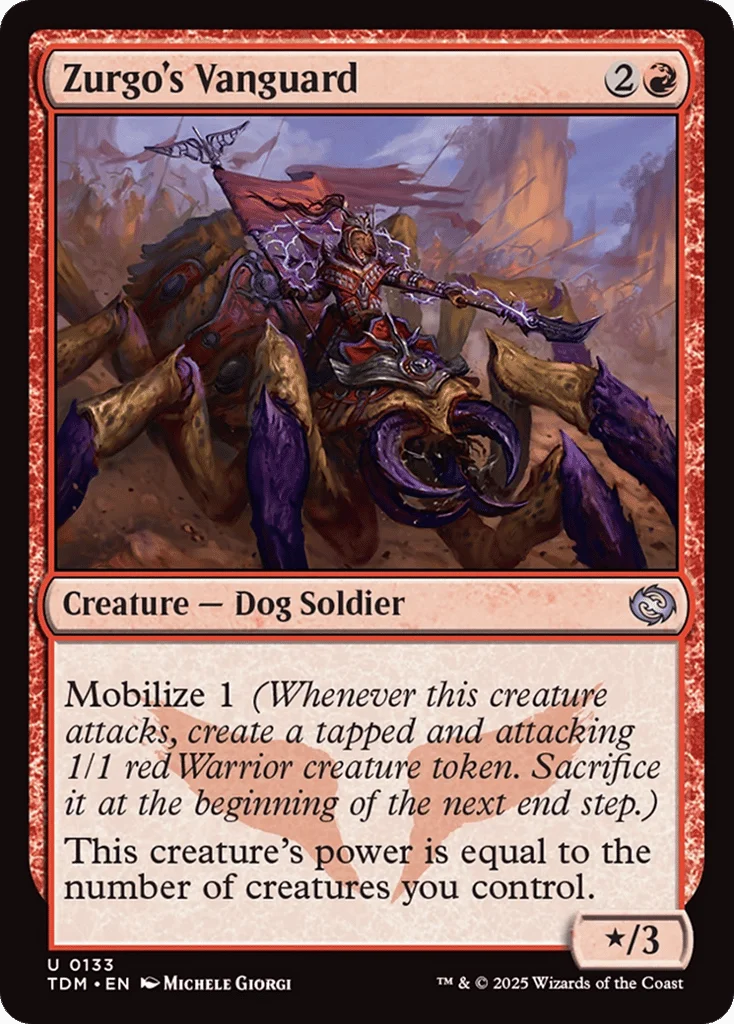 Zurgo's Vanguard · Tarkir: Dragonstorm