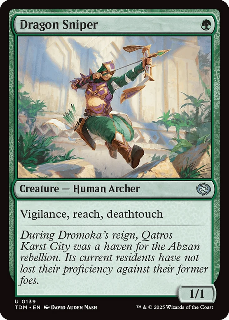 Dragon Sniper · Tarkir: Dragonstorm