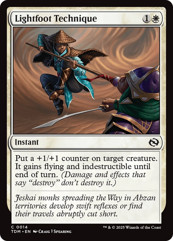 Lightfoot Technique · Tarkir: Dragonstorm