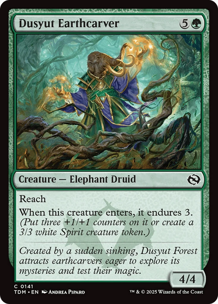 Dusyut Earthcarver · Tarkir: Dragonstorm