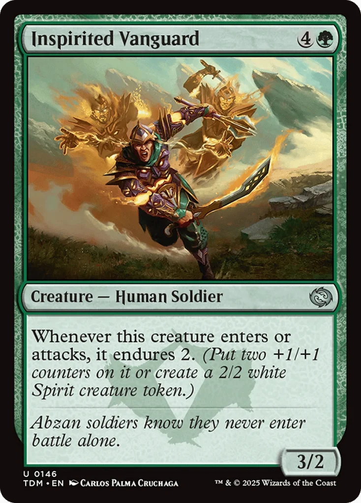Inspirited Vanguard · Tarkir: Dragonstorm