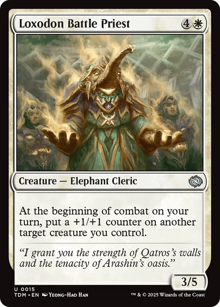 Loxodon Battle Priest · Tarkir: Dragonstorm