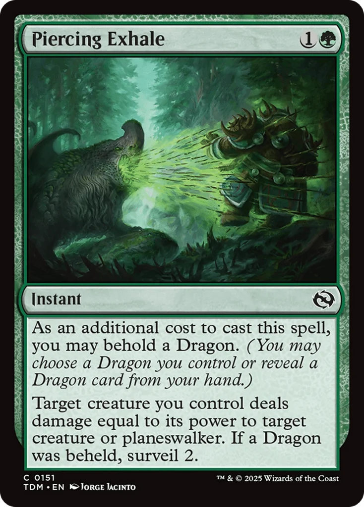 Piercing Exhale · Tarkir: Dragonstorm